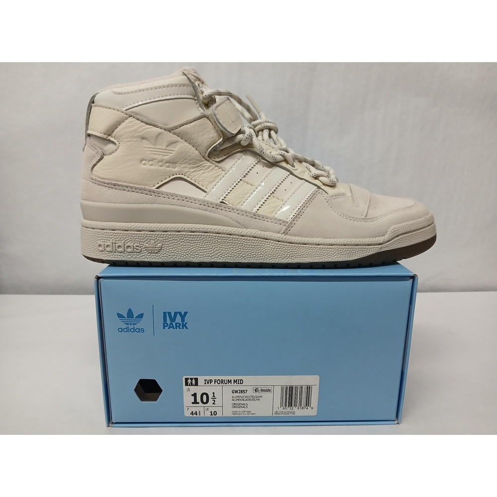 Adidas IVY PARK Forum Mid GW2857 Cream White High Top‎ Sneakers Men US 10.5